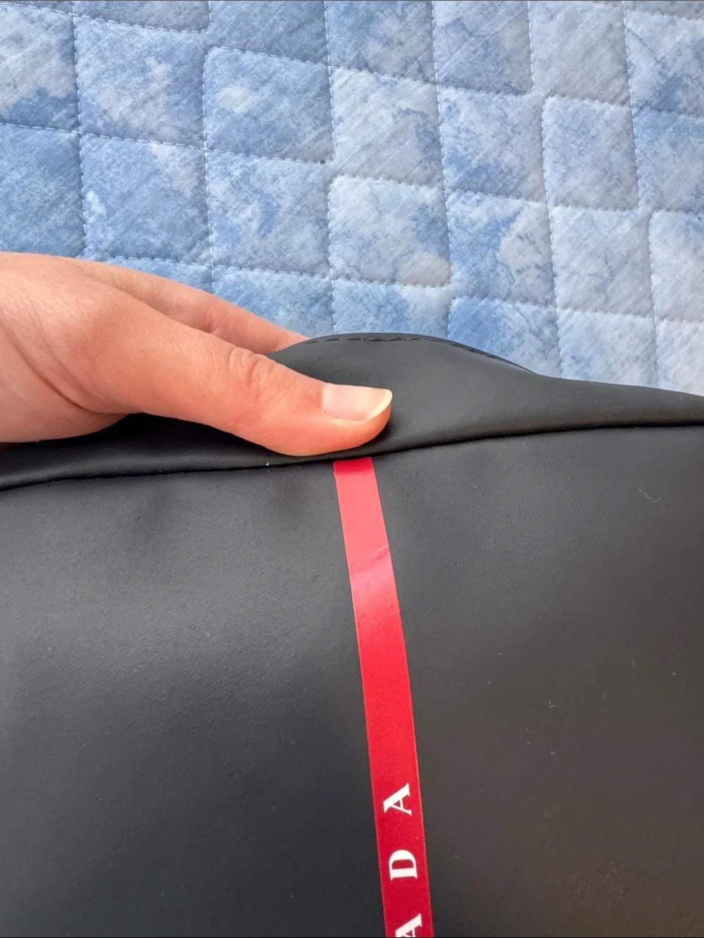 Prada Luna Rossa Ocean Travel Pouch